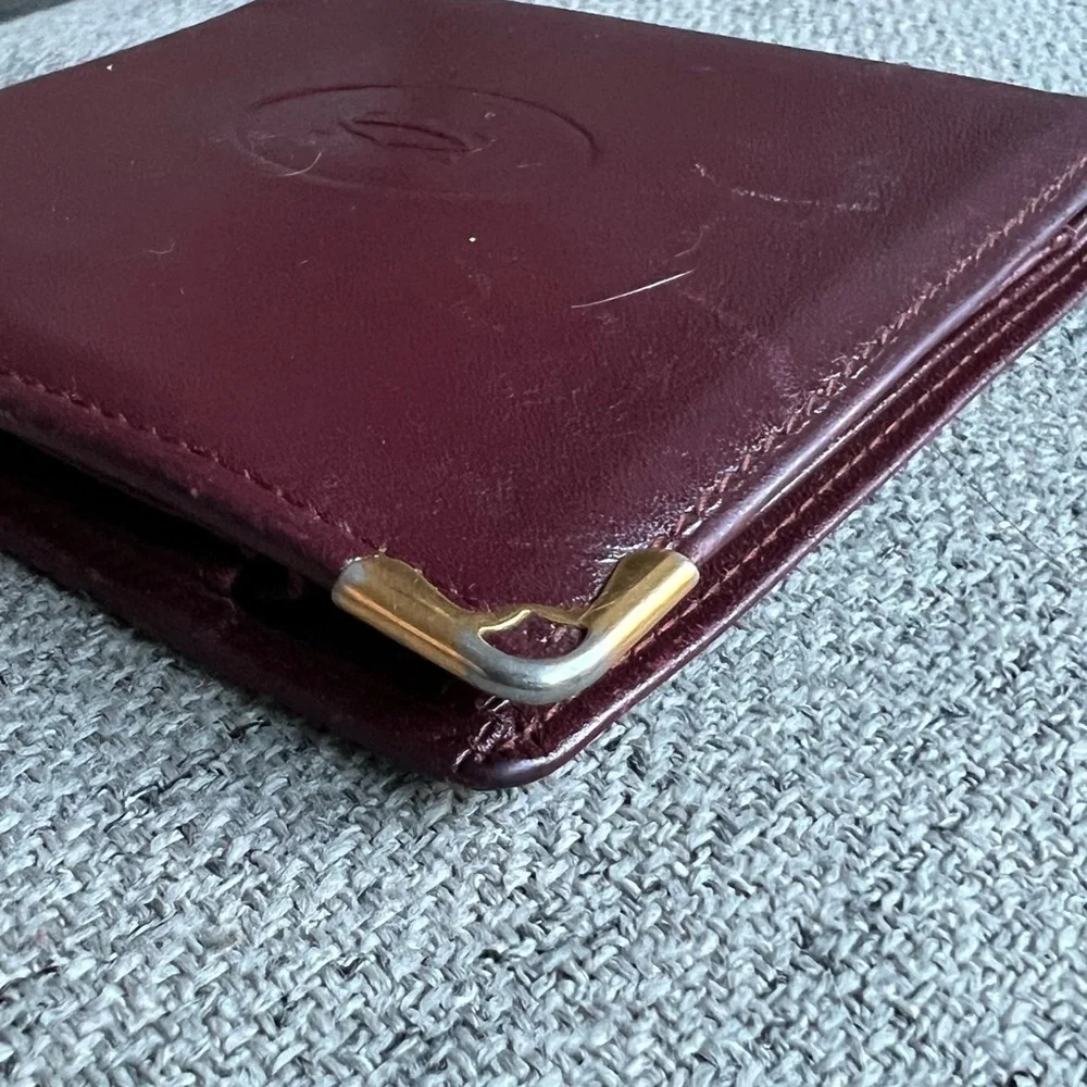 Cartier vintage burgundy